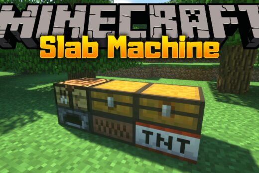 Slab Machine mod for minecraft logo