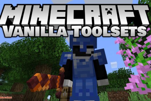 Vanilla Toolsets mod for minecraft logo