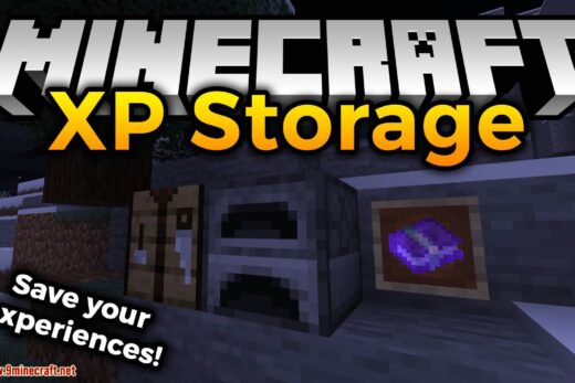 XP Storage mod for minecraft logo